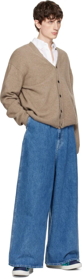 Lanvin Blue Curb Sneakers - Image 5