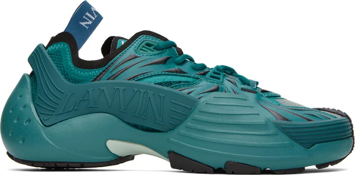 Lanvin Blue Flash-X Sneakers