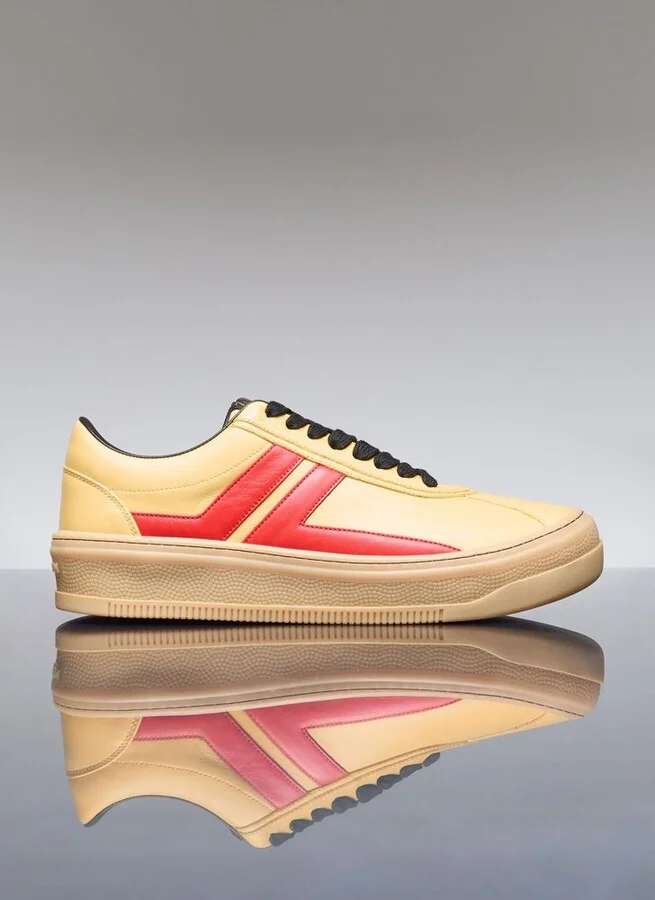 Lanvin Cash Lace-Up Sneakers