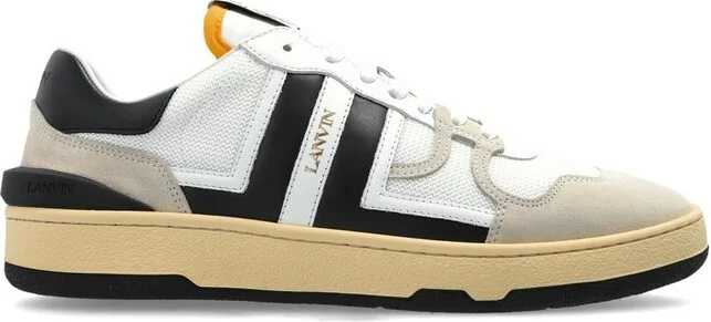 Lanvin Clay Colour-Block Panelled Sneakers