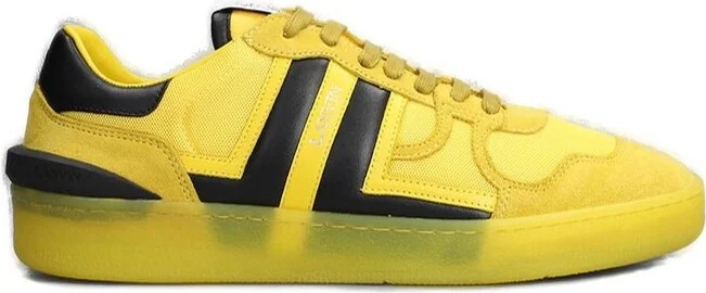 Lanvin Clay Lace-Up Sneakers