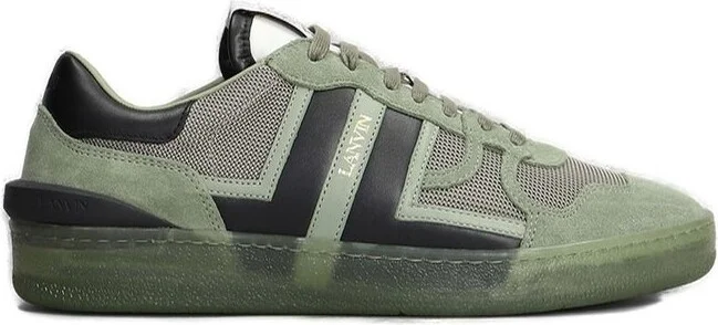 Lanvin Clay Lace-Up Sneakers