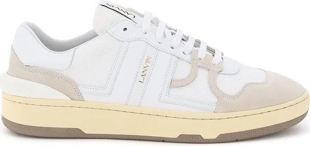 Lanvin Clay Lace-Up Sneakers