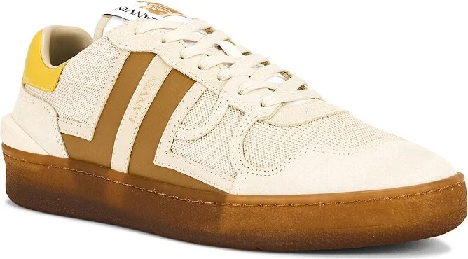 Lanvin Clay Sneakers With Translucid Sole in Beige - Image 2