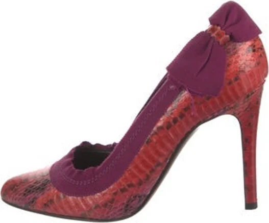 Animal Print, Burgundy