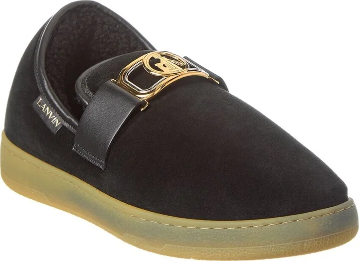 LANVIN Cosy Suede Slipper
