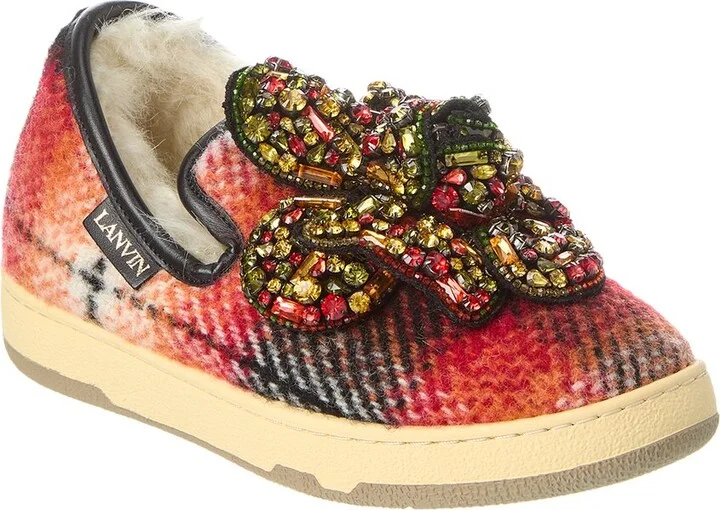 Lanvin Cosy Wool Slipper