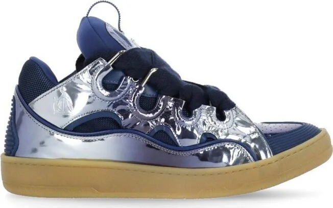 Lanvin Curb Lace-Up Sneakers