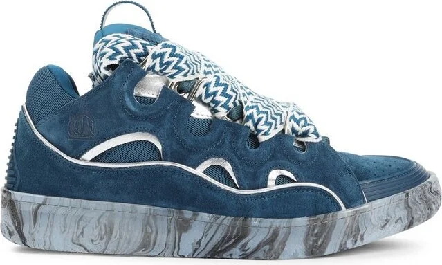 Lanvin Curb Lace-Up Sneakers