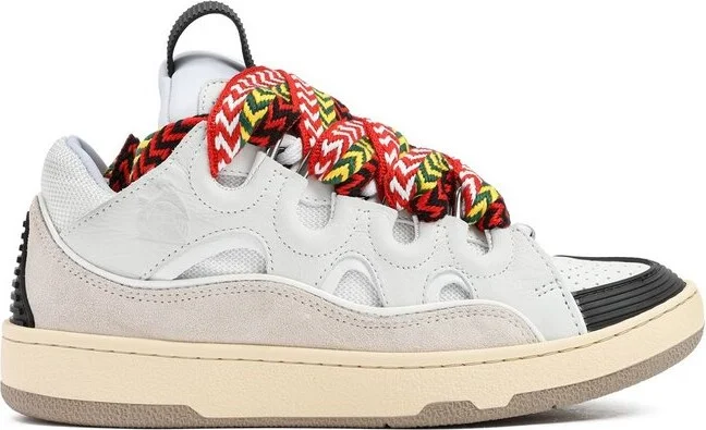 Lanvin Curb Lace-Up Sneakers