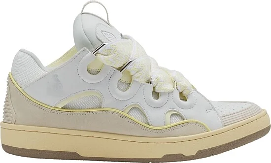 Lanvin Curb Leather Sneakers