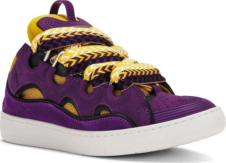 Lanvin Curb Sneaker in Black - Image 2