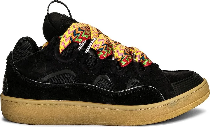 Lanvin Curb Sneaker in Black