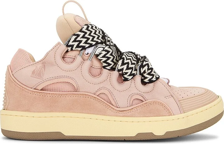 Lanvin Curb Sneaker in White
