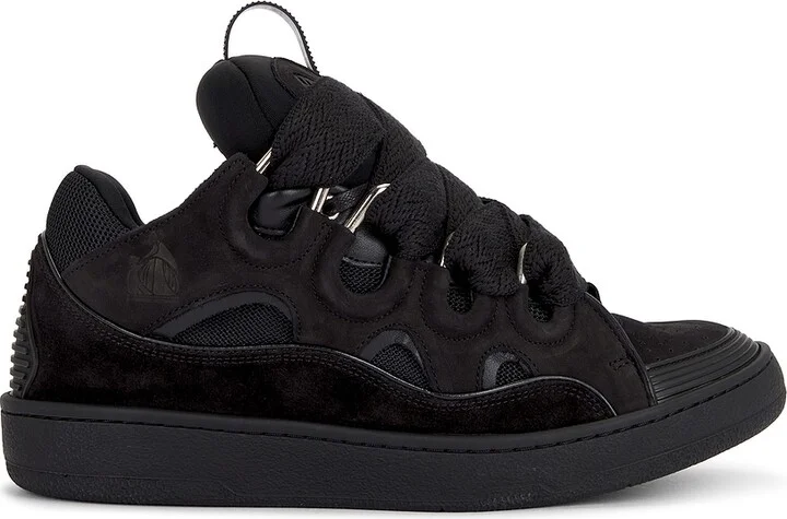 Lanvin Curb Sneakers in Black