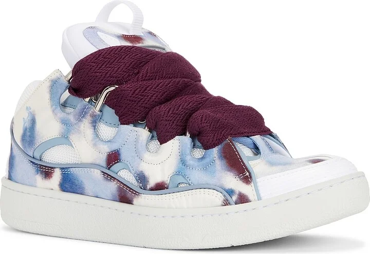 Lanvin Curb Sneakers in Multi - Image 2