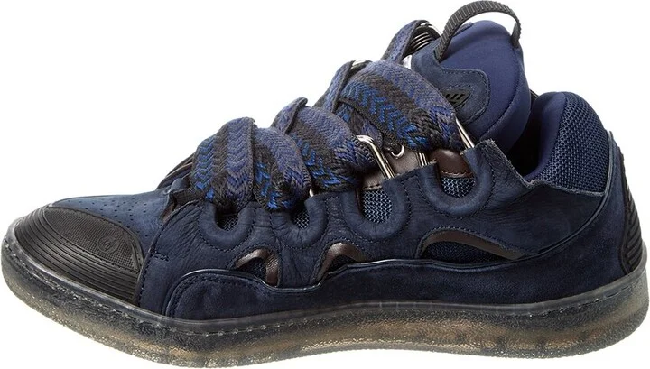 Lanvin Curb Suede Sneaker - Image 2