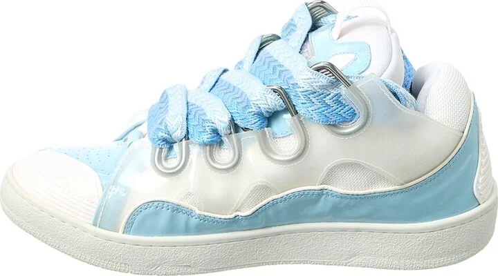 Lanvin Curb Vinyl & Mesh Sneaker - Image 2