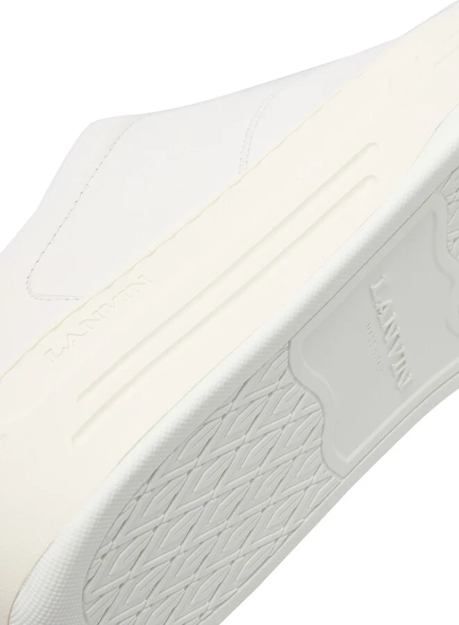 Lanvin DDB0 Leather Flatform Sneakers - Image 4
