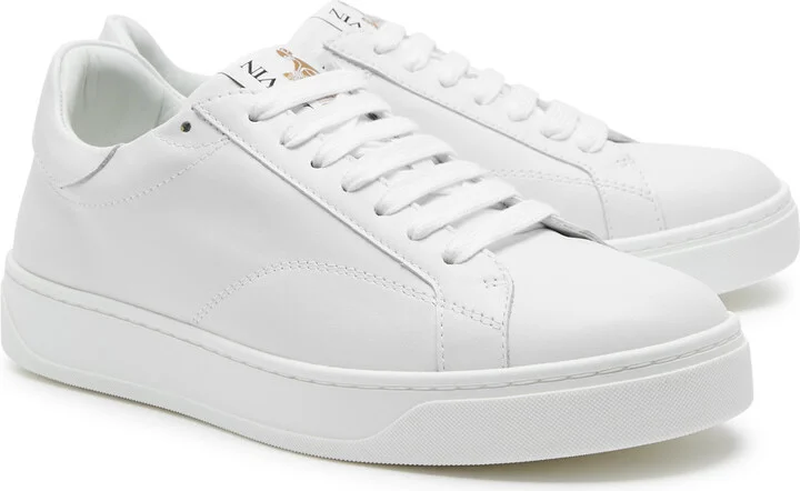 Lanvin Ddb0 Leather Sneakers - Image 2