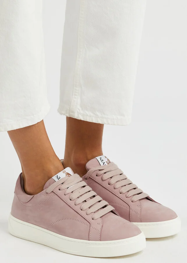 Lanvin Ddb0 Leather Sneakers - Image 8