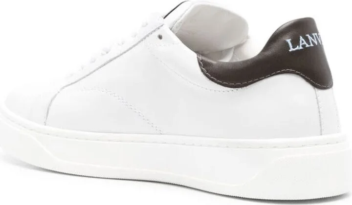 Lanvin Ddb0 Sneaker With Contrasted Embroideries Shoes - Image 3