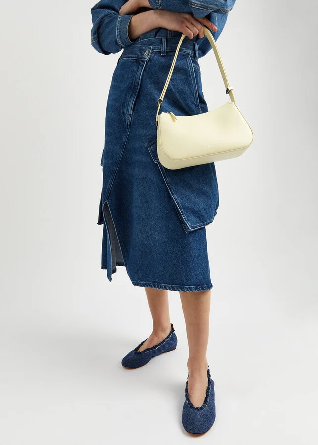 Lanvin Denim Ballet Flats - Image 5