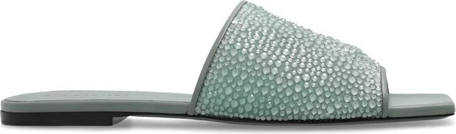 Lanvin Embellished Slip-On Sandals