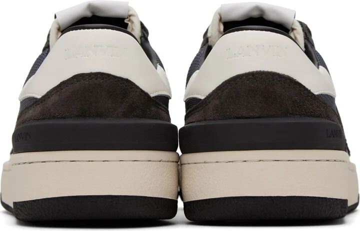 Lanvin Gray Clay Sneakers - Image 2