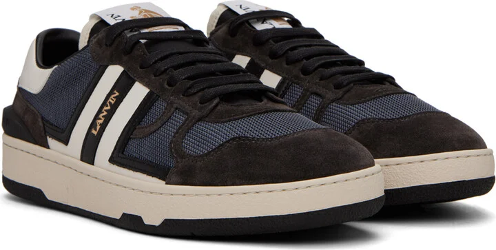 Lanvin Gray Clay Sneakers - Image 4