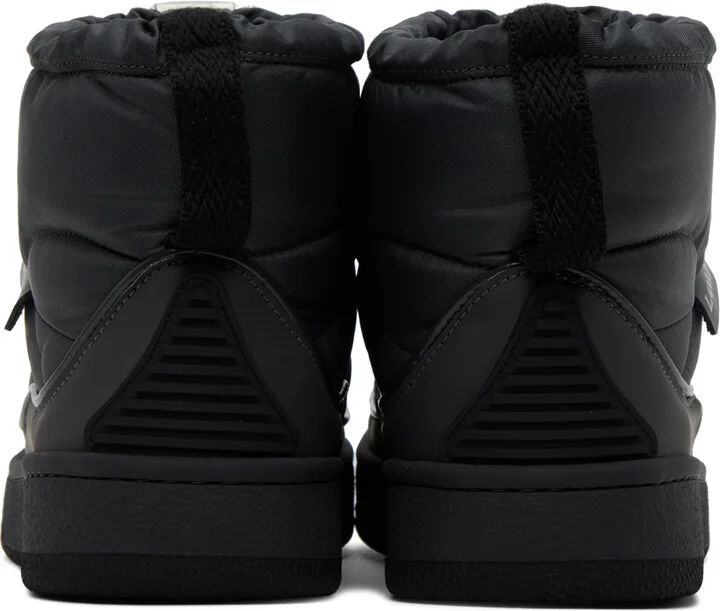 Lanvin Gray Curb Snow Boots - Image 2