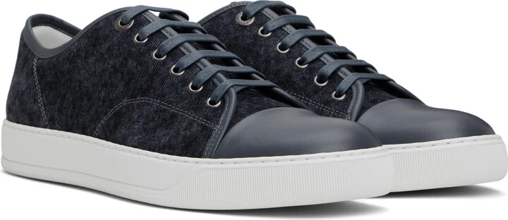 Lanvin Gray DBB1 Sneakers - Image 4