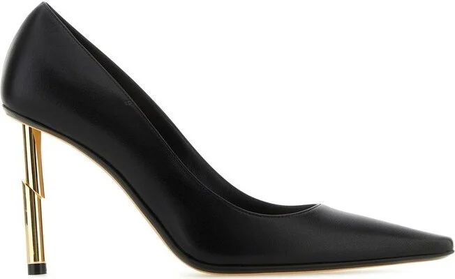 Lanvin High Sculpted Heel Pointed-Toe Pumps