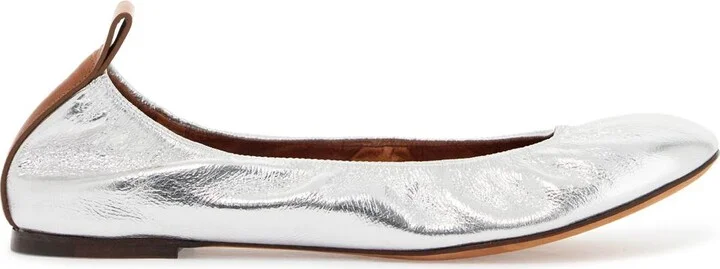 LANVIN laminate ballet