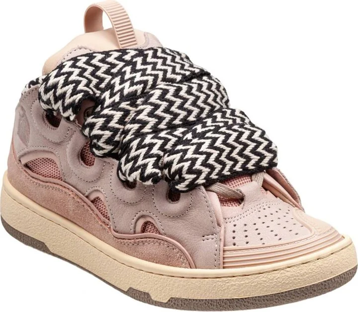 Lanvin Leather Sneakers - Image 2