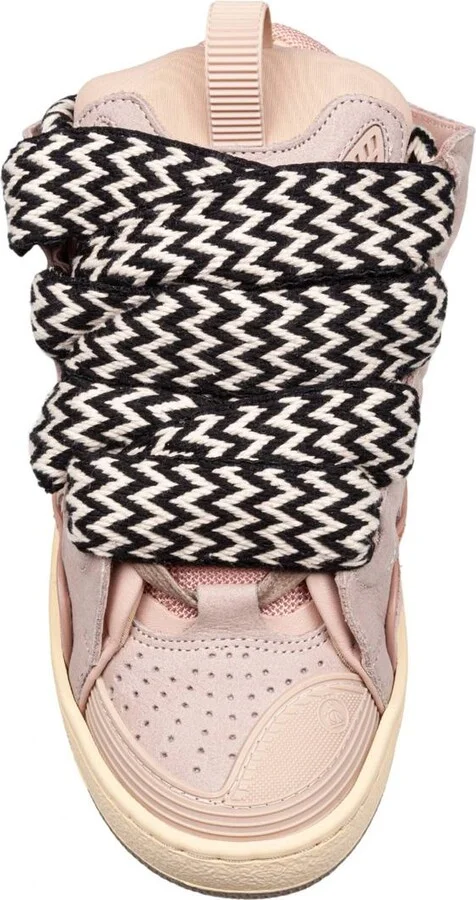 Lanvin Leather Sneakers - Image 3