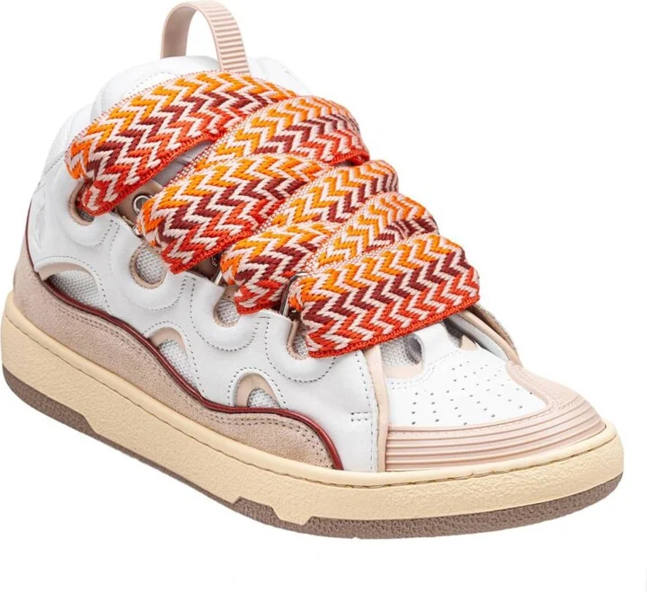 Lanvin Leather Sneakers - Image 2