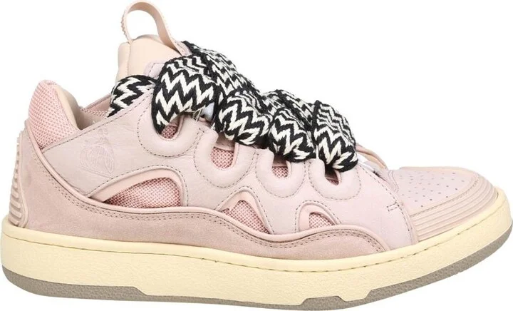 Lanvin Leather Sneakers - Image 2