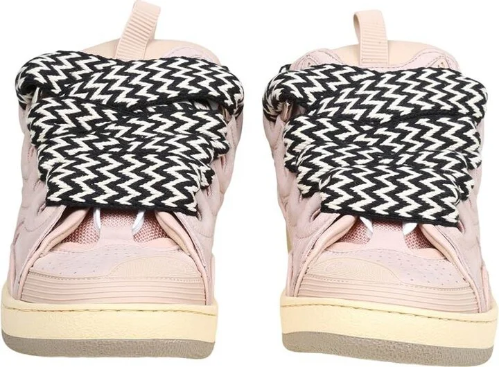 Lanvin Leather Sneakers - Image 3