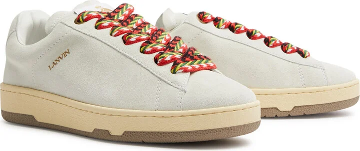 Lanvin Lite Curb Suede Sneakers - Image 2