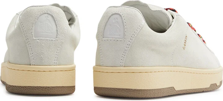 Lanvin Lite Curb Suede Sneakers - Image 3