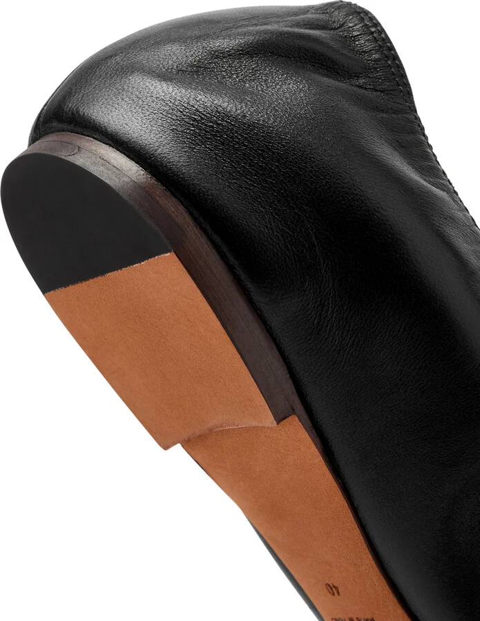 Lanvin Mélodie Embellished Leather Ballet Flats - Image 4