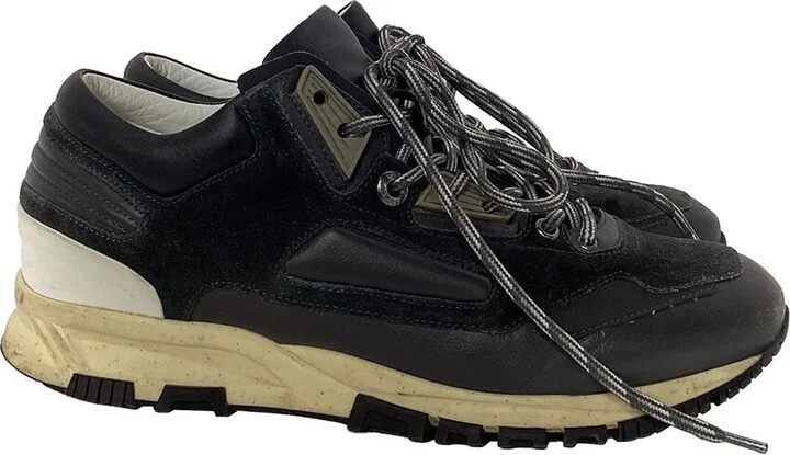 LANVIN Men's Suede Runners DS Sneaker (Authentic Pre-Loved)