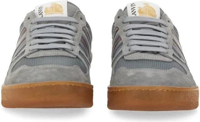 Lanvin Mesh, Suede And Nappa Leather Sneaker - Image 5