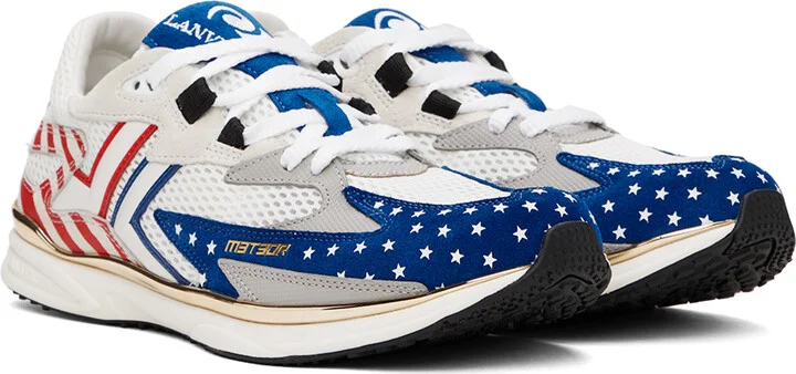 Lanvin Multicolor Meteor Sneakers - Image 4