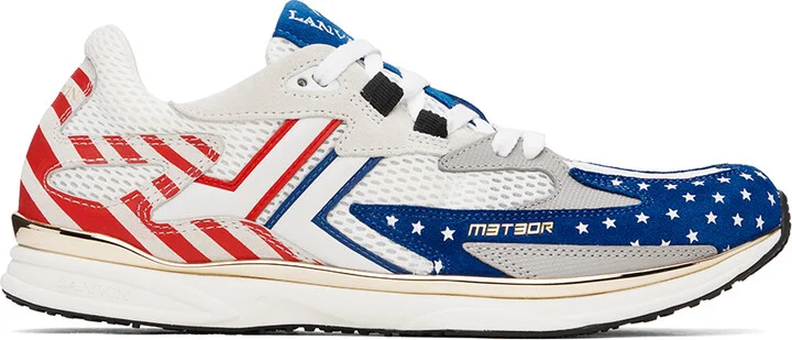 Lanvin Multicolor Meteor Sneakers