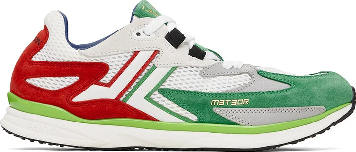 Lanvin Multicolor Meteor Sneakers