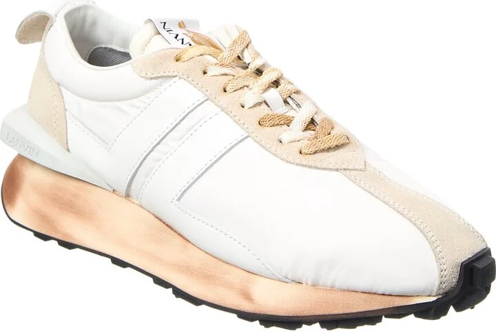 Lanvin Nylon & Suede Running Sneaker