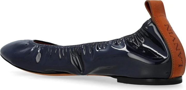 Lanvin Patent Leather Ballerinas - Image 3