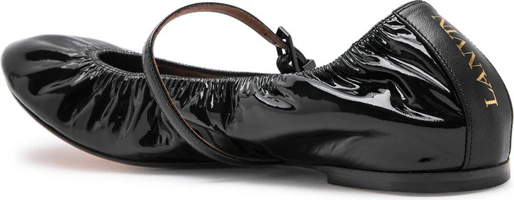 Lanvin Patent Leather Ballet Flats - Image 2